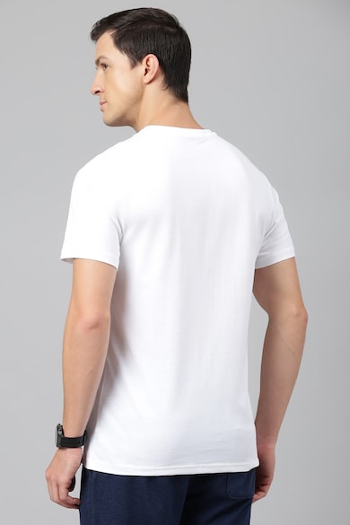 Buy Men White Solid Crew Neck T-Shirts Online - 928741 | Van Heusen