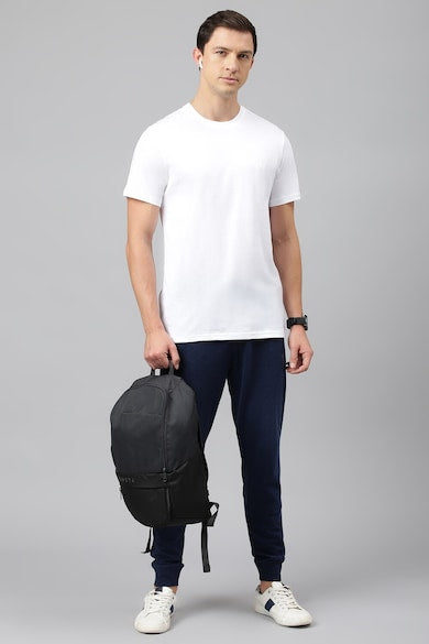 Buy Men White Solid Crew Neck T-Shirts Online - 928741 | Van Heusen