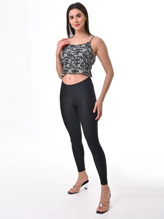 Flybirds Leggings Black - Shimmer