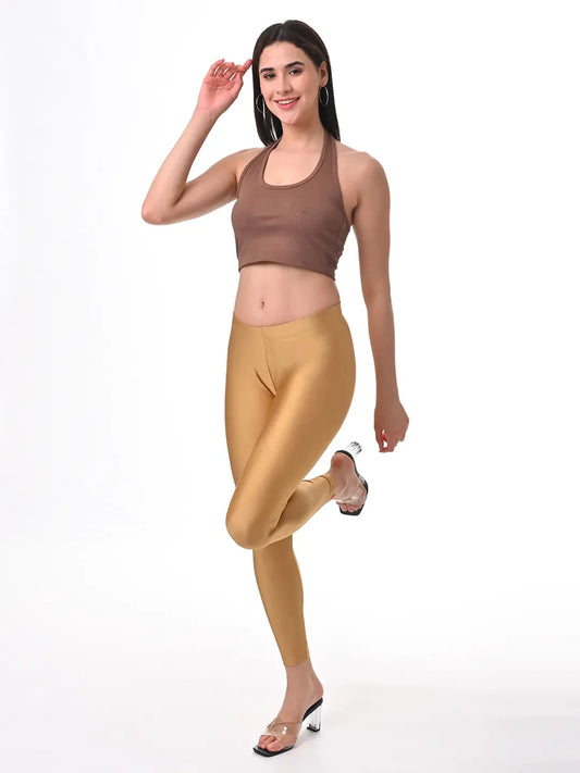 Flybirds Leggings GOLD - Shimmer